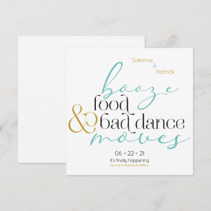 Aquamariner Gold Boost Food Bad Dance bewegt sich  Einladung