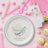 Aquamariner Goldbarsch unter Wasser Blütenfisch je Pappteller (Party)