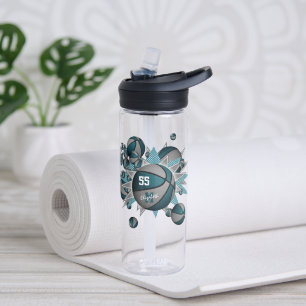 aquamariner grauer Basketball-Blowout Trinkflasche