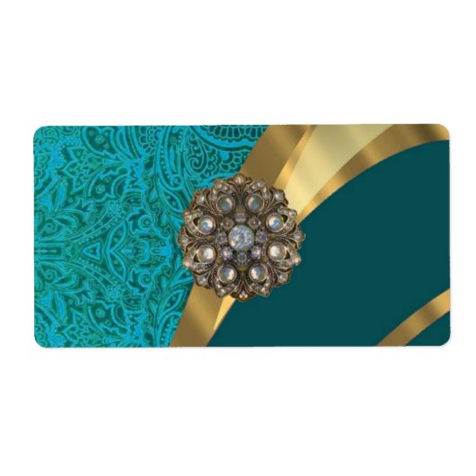 Aquamariner grüner Blumendampfer (Vorne)