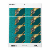 Aquamariner grüner Blumendampfer (Vorne)