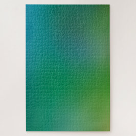 Aquamariner Grüner Gradient Fresh Bokeh Blur Minim Puzzle