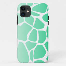 aquamariner grüner Kuhdruck abstrakt Case-Mate iPhone Hülle