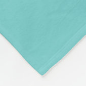 Aquamariner Himmel-personalisierte Fleece-Decke Fleecedecke (Ecke)