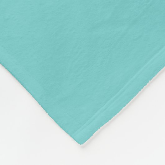 Aquamariner Himmel-personalisierte Fleece-Decke Fleecedecke (Ecke)