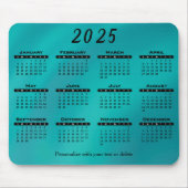 aquamariner Kalender 2025 - Jahr Mousepad (Vorne)