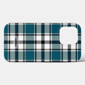 Aquamariner Karierter Iphone-Fall HAMbWG Case-Mate iPhone Hülle (Rückseite (Horizontal))
