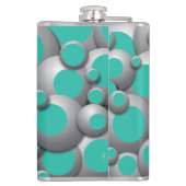 Aquamariner Kolben Flachmann (Rückseite)