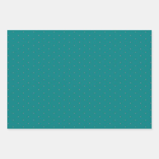 Aquamariner Korallenpanzer Geschenkpapier Set (Vorderseite 3)