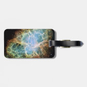 Aquamariner Krabbennebel Gepäckanhänger (Rückseite horizontal)