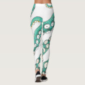 Aquamariner Kraken Kratopus Tentacles Art Leggings (Rückseite)