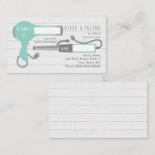 Aquamariner Kugeltrockner + Verweisung des Eisensa Visitenkarte (Vorne/Hinten)