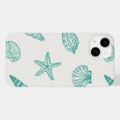 Aquamariner Küstenschatz Elfenbeinküste Case-Mate iPhone Hülle (Rückseite (Horizontal))