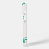 Aquamariner Küstenschatz Elfenbeinküste Case-Mate iPhone Hülle (Rückseite / Links)