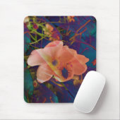 Aquamariner Lila Peach Psychedelic Bug und Windblu Mousepad (Mit Mouse)