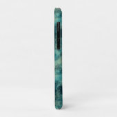 Aquamariner Marmor Abstrakt Case-Mate iPhone Hülle (Hinten/Links)