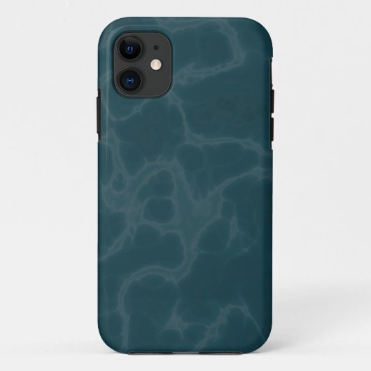 Aquamariner Marmor Case-Mate iPhone Hülle (Rückseite)