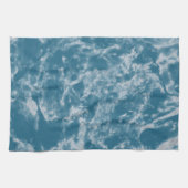 Aquamariner Marmor Geschirrtuch (Horizontal)