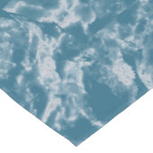 Aquamariner Marmor Großer Tischläufer (Ecke)