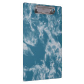 Aquamariner Marmor Klemmbrett (Rechts)