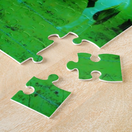 Aquamariner Nebel Reto gefärbte Pony Horse Puzzle (Seite)