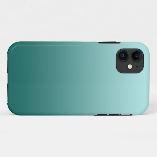Aquamariner Ombre iPhone Case-Mate iPhone Hülle (Rückseite (Horizontal))
