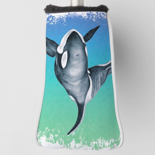 Aquamariner Orca-Wal Golf Headcover (Rotieren 90)