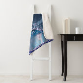 *~* Aquamariner Ozean Agate Celestial GLITZER AP8 Sherpadecke (Beispiel)