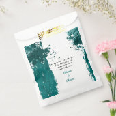 Aquamariner Paint Spritzer - Gastgeschenk Hochzeit Geschenktütchen (Versiegelt)