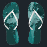 Aquamariner Paint-Spritzer - Hochzeitsfeier - Badesandalen<br><div class="desc">Der aquamarine Spritzer schmückt Flip Flops, die Teil des Spritzer Hochzeitsdesigns sind. Das ganzjährig aquamarine Hochzeitsparty-Accessoire eignet sich hervorragend, um den Gästen eine Strandhochzeit zu bieten. Unterscheidet sich die aquamarin-grüne Farbe von der, die Sie sich vorgestellt haben? Ändere es! Browsen Sie im Plan to Wed Store auf Ihrem Desktop? Wählen...</div>