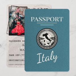 Aquamariner Pass für Italien Save The Date