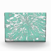 Aquamariner Peak-Akrylblock Fotoblock (Vorderseite)