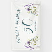 Aquamariner, Personalisierter Text Banner (Vertikal)