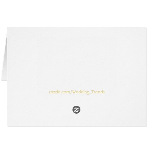 Aquamariner Pfau Dankeschön Karte (Rückseite Horizontal)