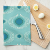 Aquamariner Pfau Handtuch (Viertel Falte)