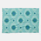 Aquamariner Pfau Handtuch (Horizontal)