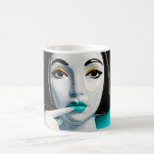 Aquamariner Pop Kaffeetasse (Mittel)
