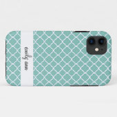 Aquamariner Quatrefoil iPhone 5 Fall Case-Mate iPhone Hülle (Rückseite (Horizontal))