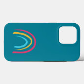 Aquamariner Regenbogen Case-Mate iPhone Hülle (Rückseite (Horizontal))