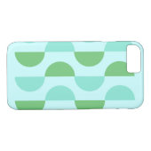 Aquamariner Retro-Slice Case-Mate iPhone Hülle (Rückseite (Horizontal))