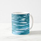 Aquamariner Schimmer Kaffeetasse (VorderseiteRechts)