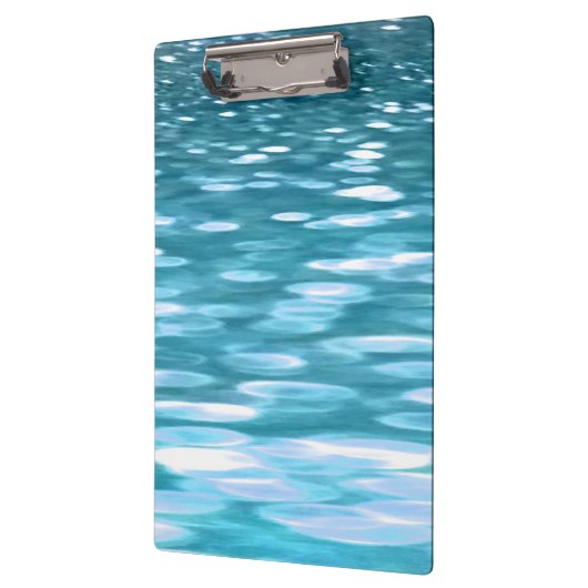 Aquamariner Schimmer Klemmbrett (Links)