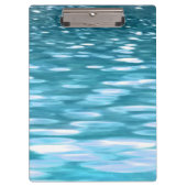 Aquamariner Schimmer Klemmbrett (Vorderseite)