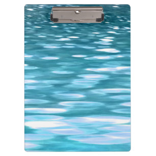 Aquamariner Schimmer Klemmbrett
