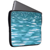 Aquamariner Schimmer Laptopschutzhülle (Vorne Rechts)