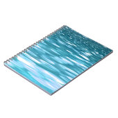 Aquamariner Schimmer Notizblock (Linke Seite)