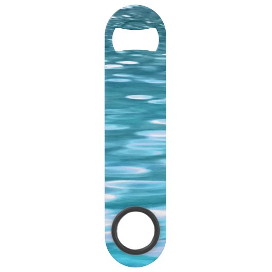 Aquamariner Schimmer Speedflaschenöffner (Vorderseite)