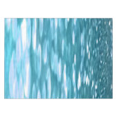 Aquamariner Schimmer Tischdecke (Vorderseite (Horizontal))