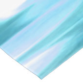 Aquamariner Schimmer Tischdecke (Schrägansicht)