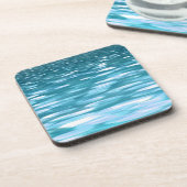 Aquamariner Schimmer Untersetzer (Linke Seite)